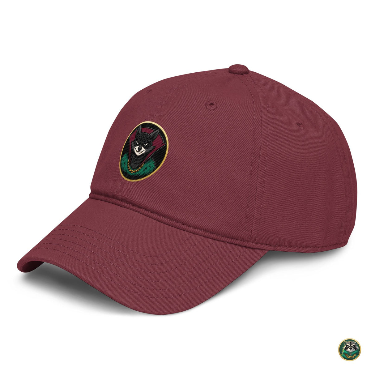 Count Dumpula Cap – Maroon – left angle