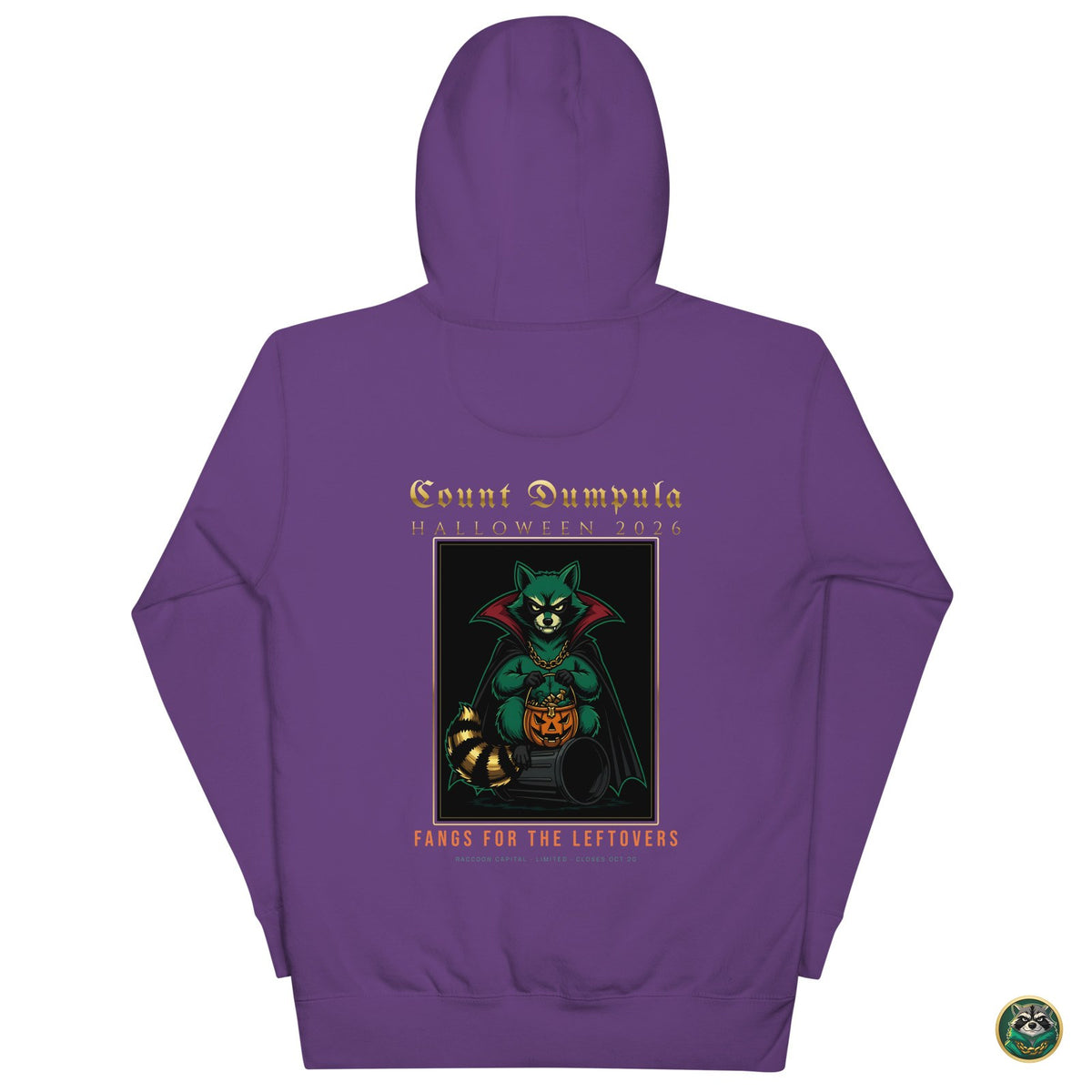 Count Dumpula Hoodie – Purple – back