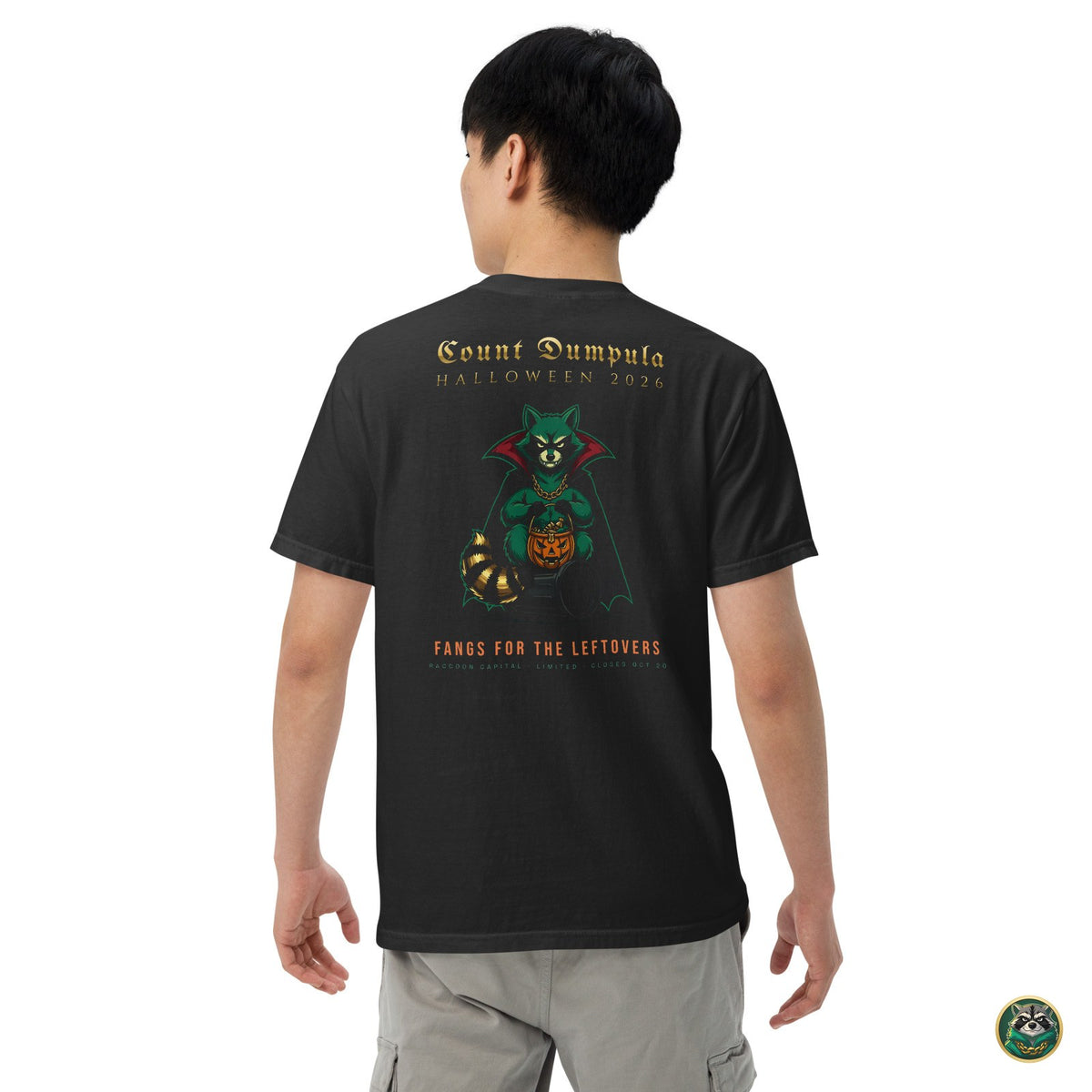 Count Dumpula Tee – Black – back