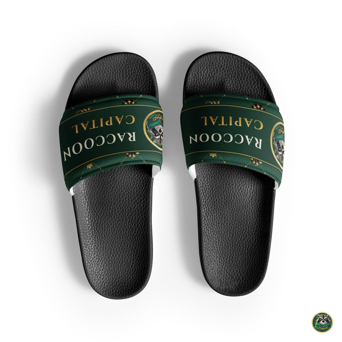 Monogram Slides – Forest – top view
