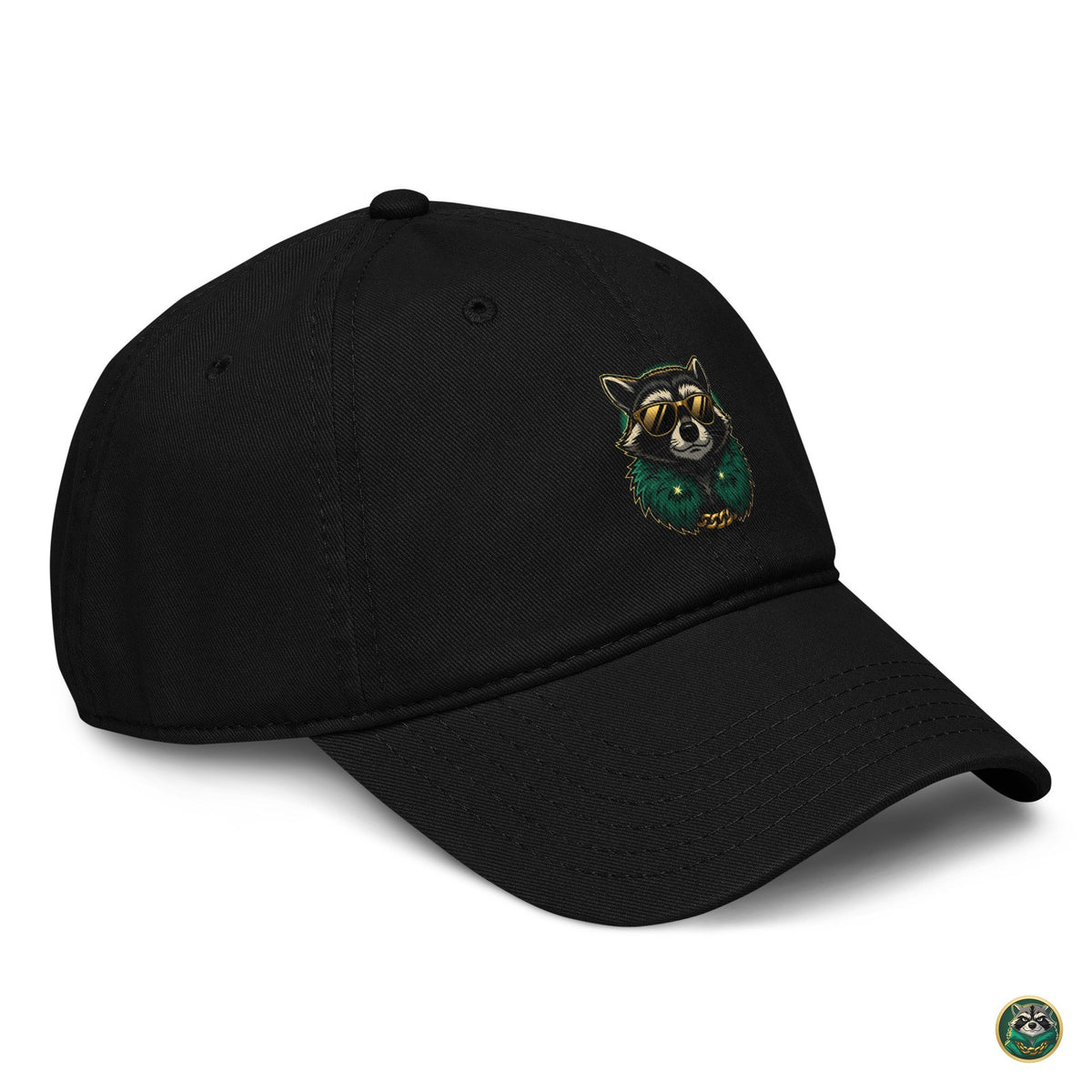 Off Duty Cap – Black – right angle