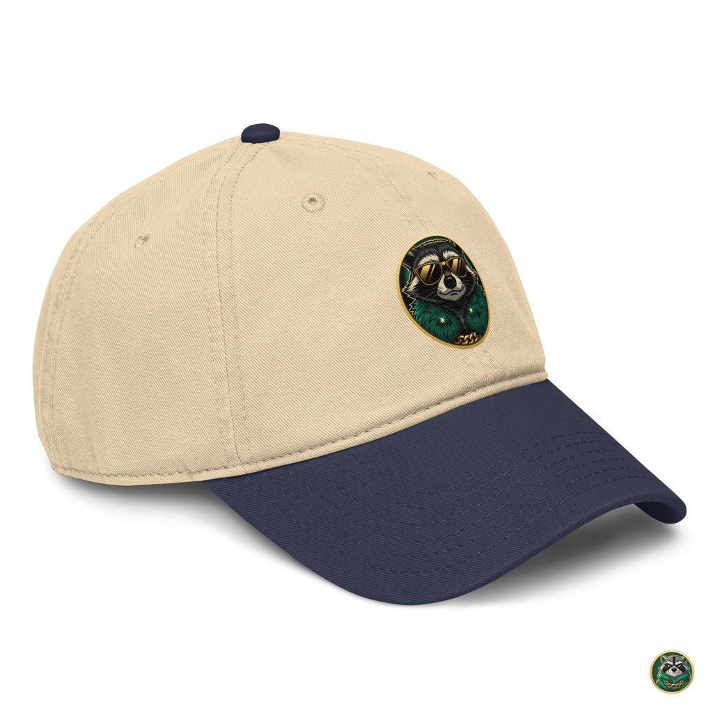 Off Duty Cap – Navy/Khaki – right angle