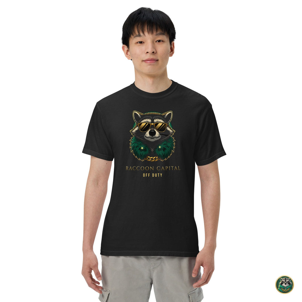 Off Duty Tee – Black – on model