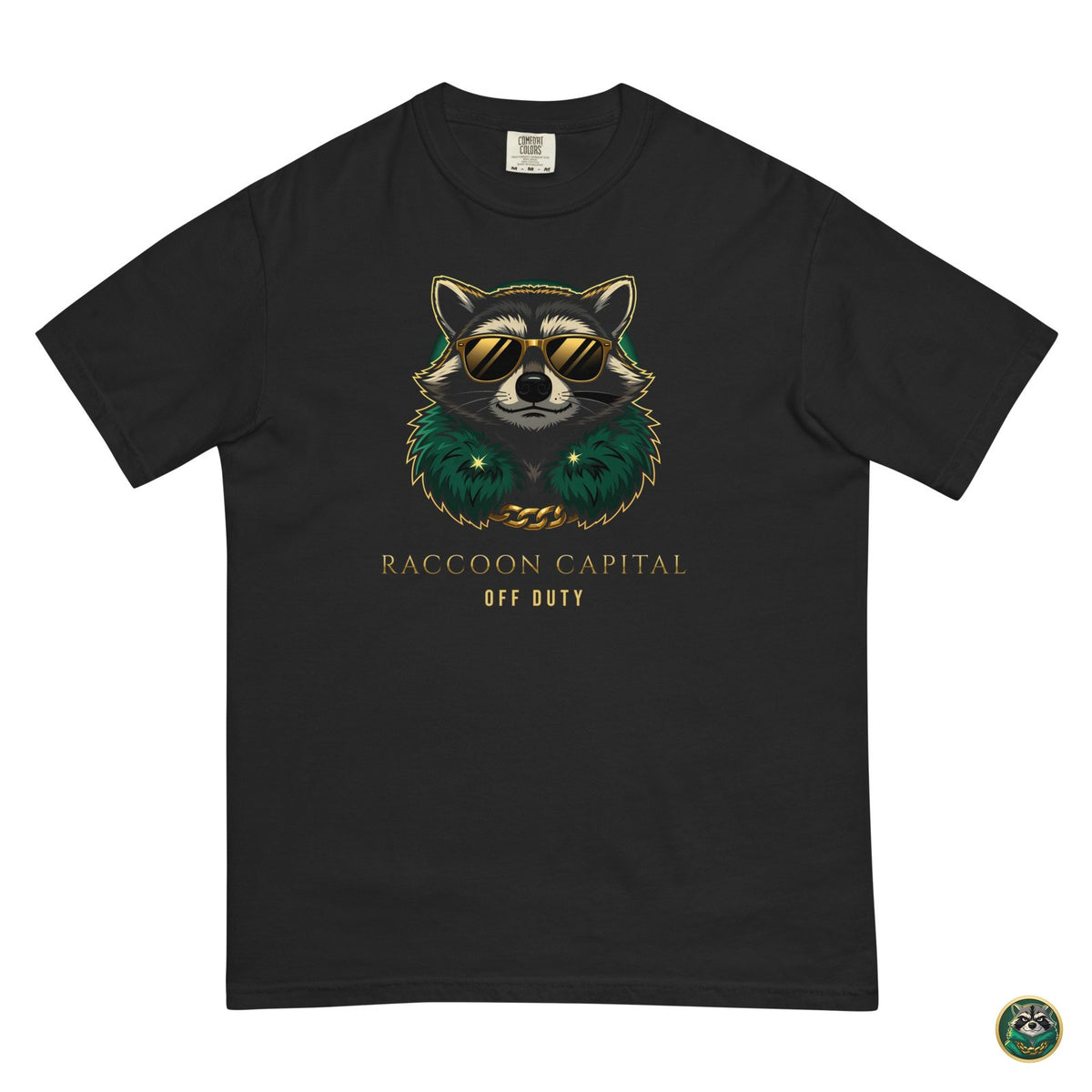 Off Duty Tee – Black – flat lay