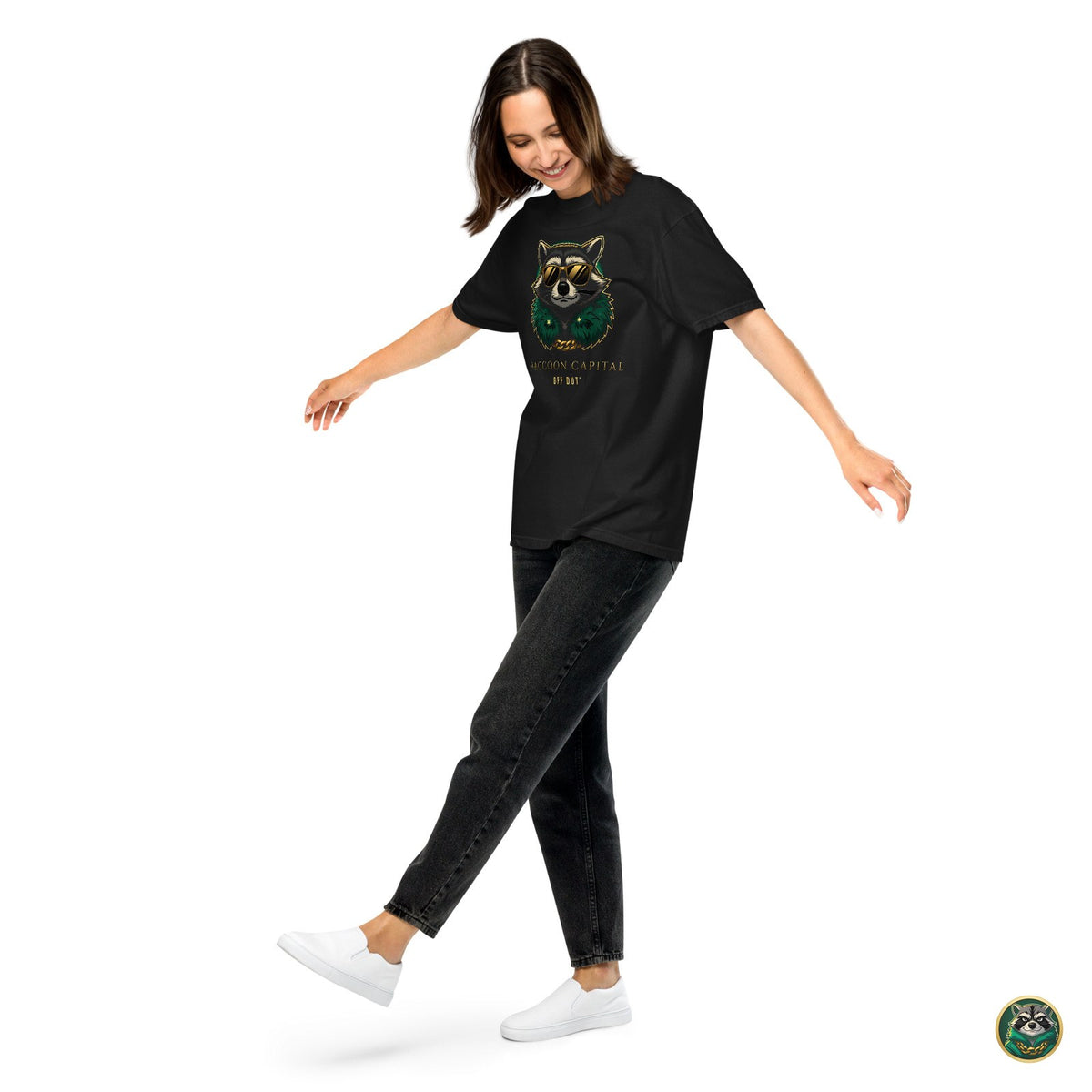 Off Duty Tee – Black – worn