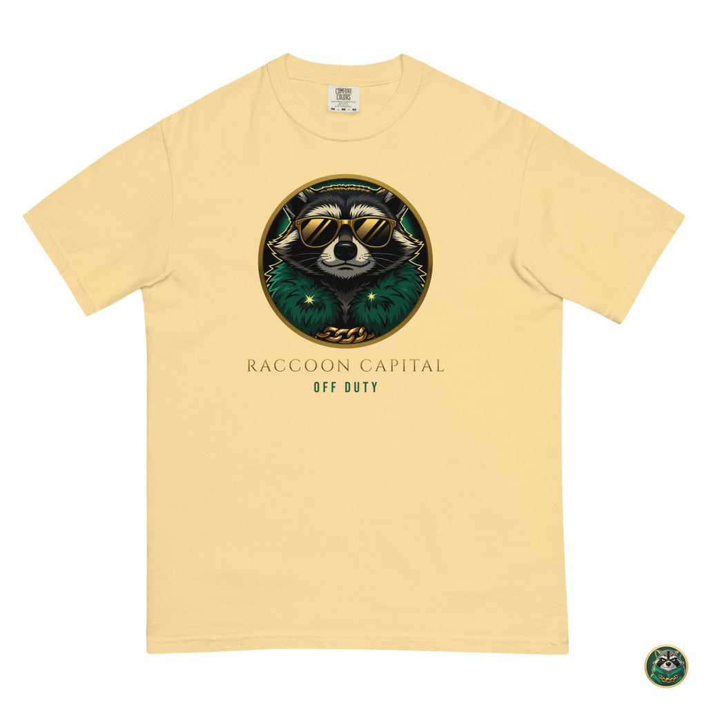 Off Duty Tee – Butter – flat lay