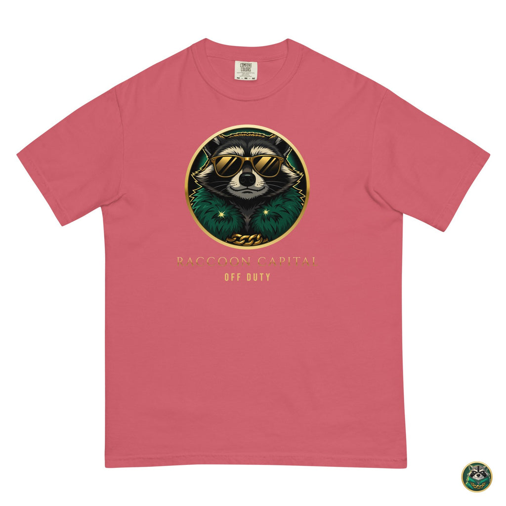 Off Duty Tee – Watermelon – flat lay