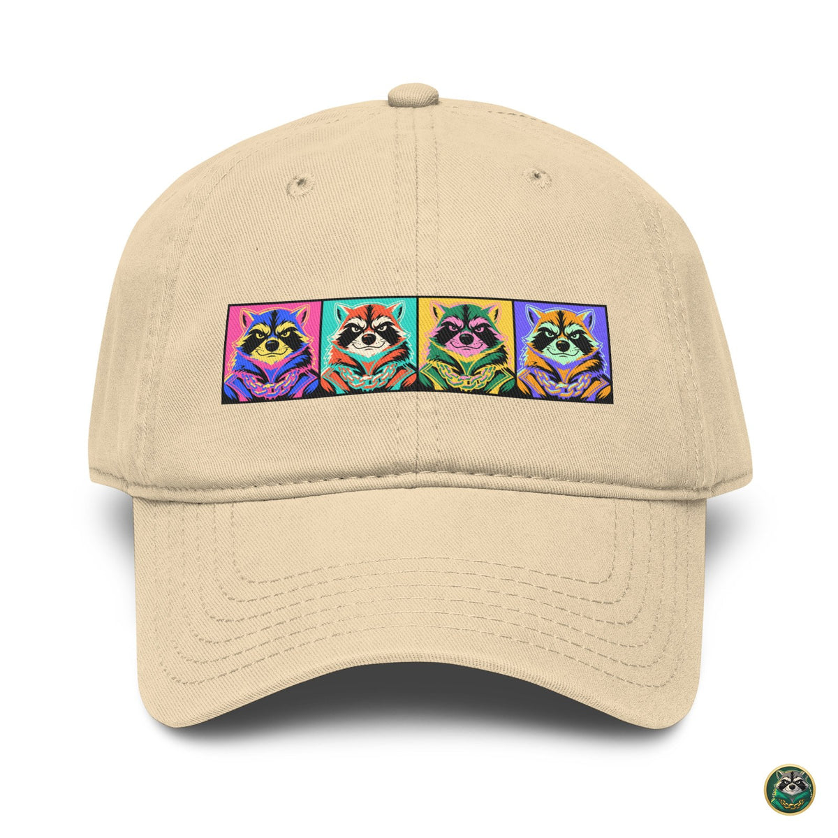 Pop Capital Cap – Khaki – front