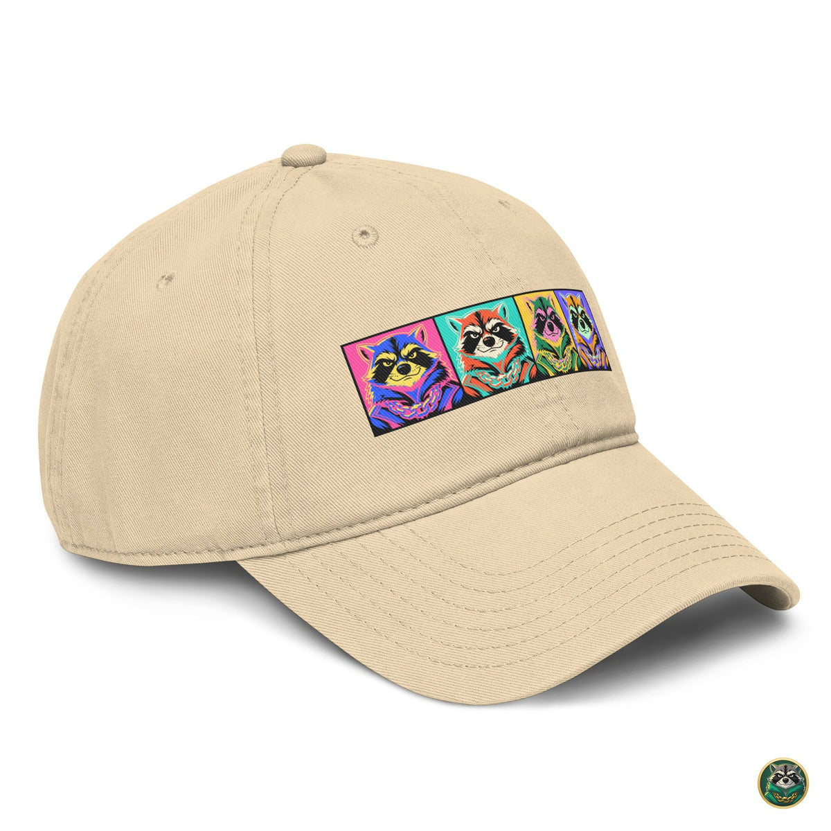 Pop Capital Cap – Khaki – right angle