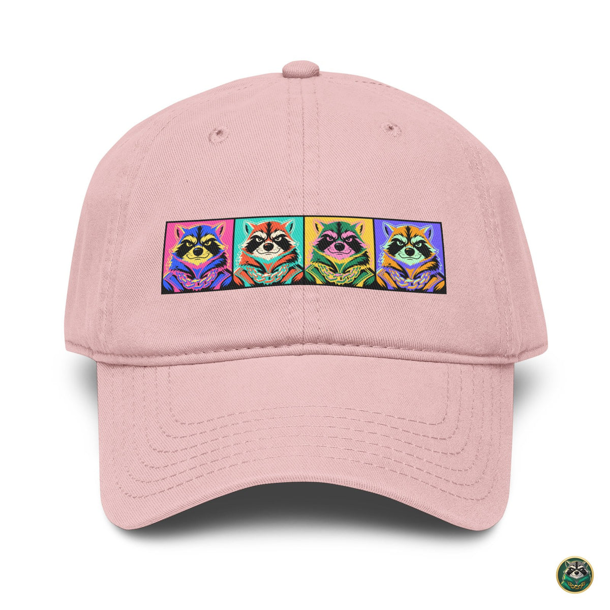 Pop Capital Cap – Dusty Rose – front