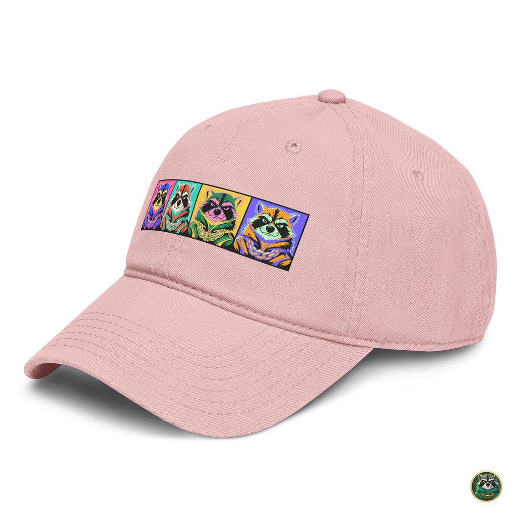 Pop Capital Cap – Dusty Rose – left angle