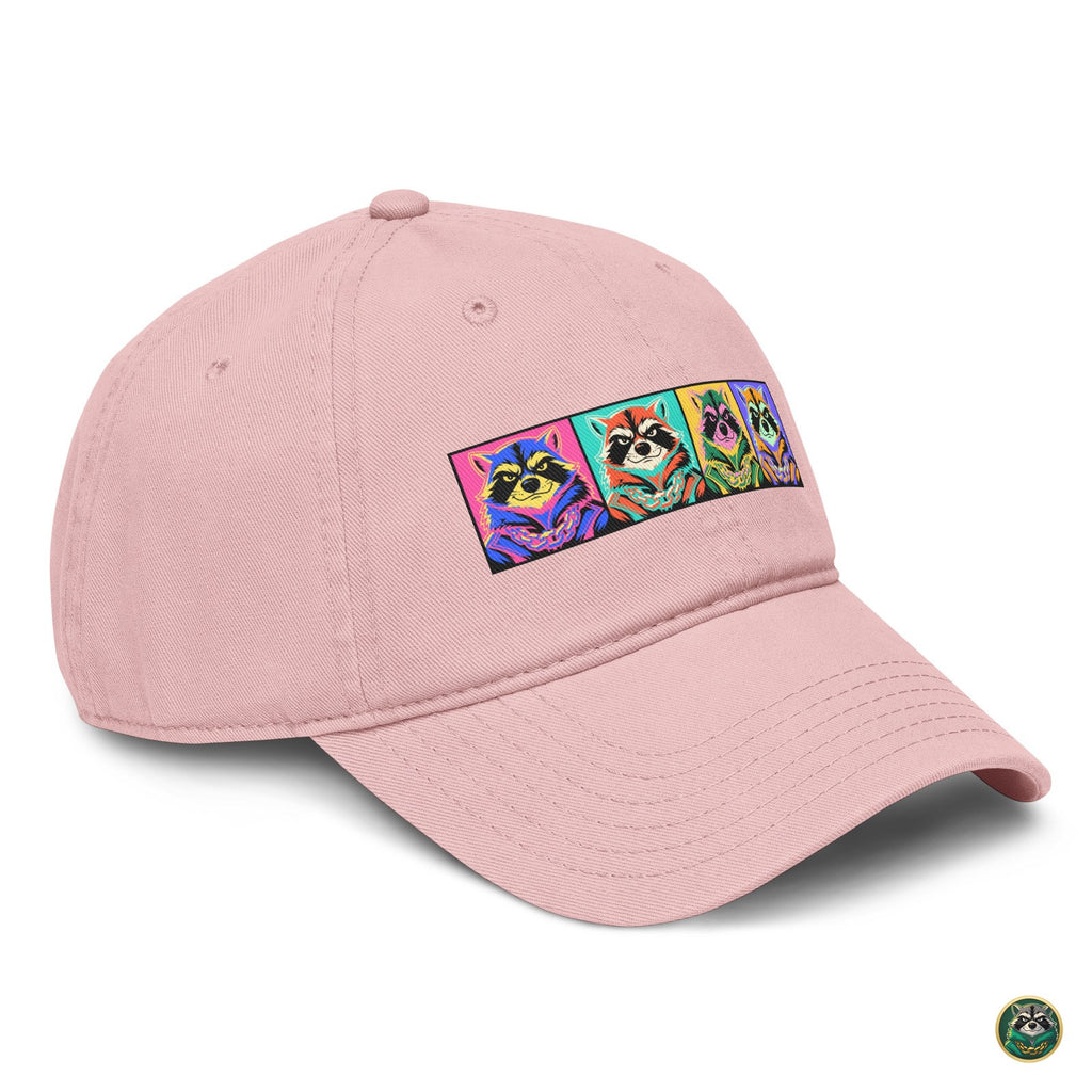Pop Capital Cap – Dusty Rose – right angle