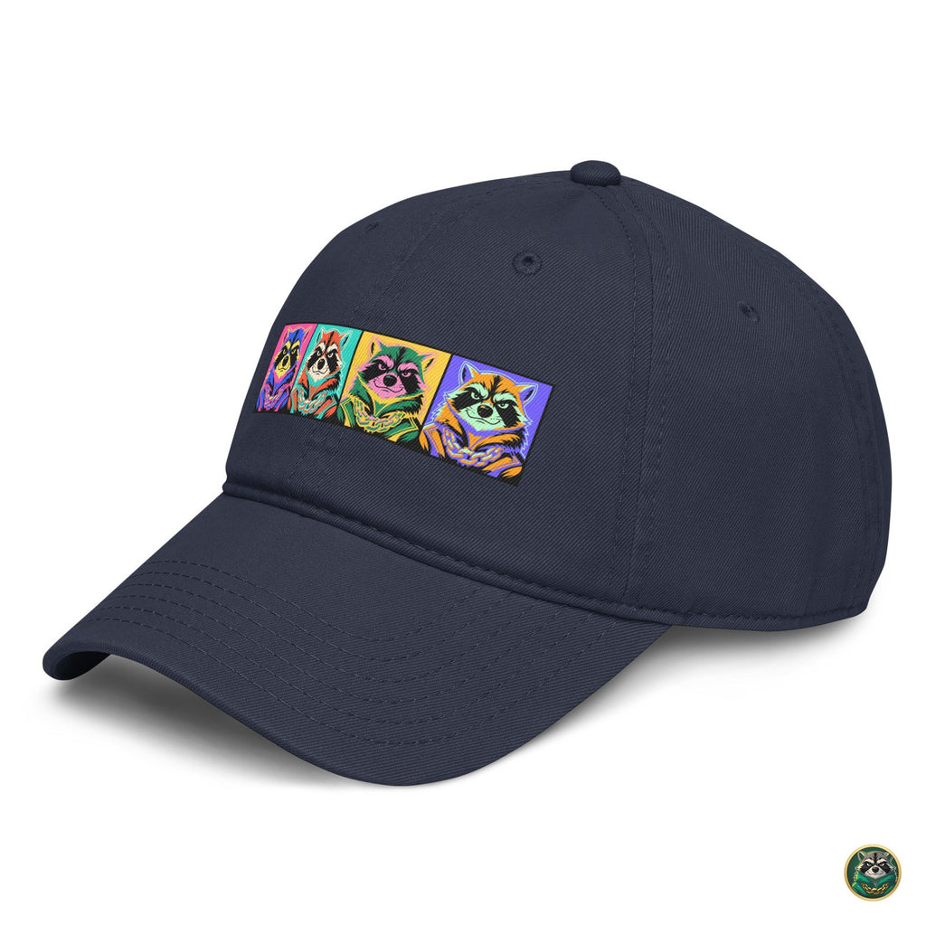 Pop Capital Cap – Navy – left angle