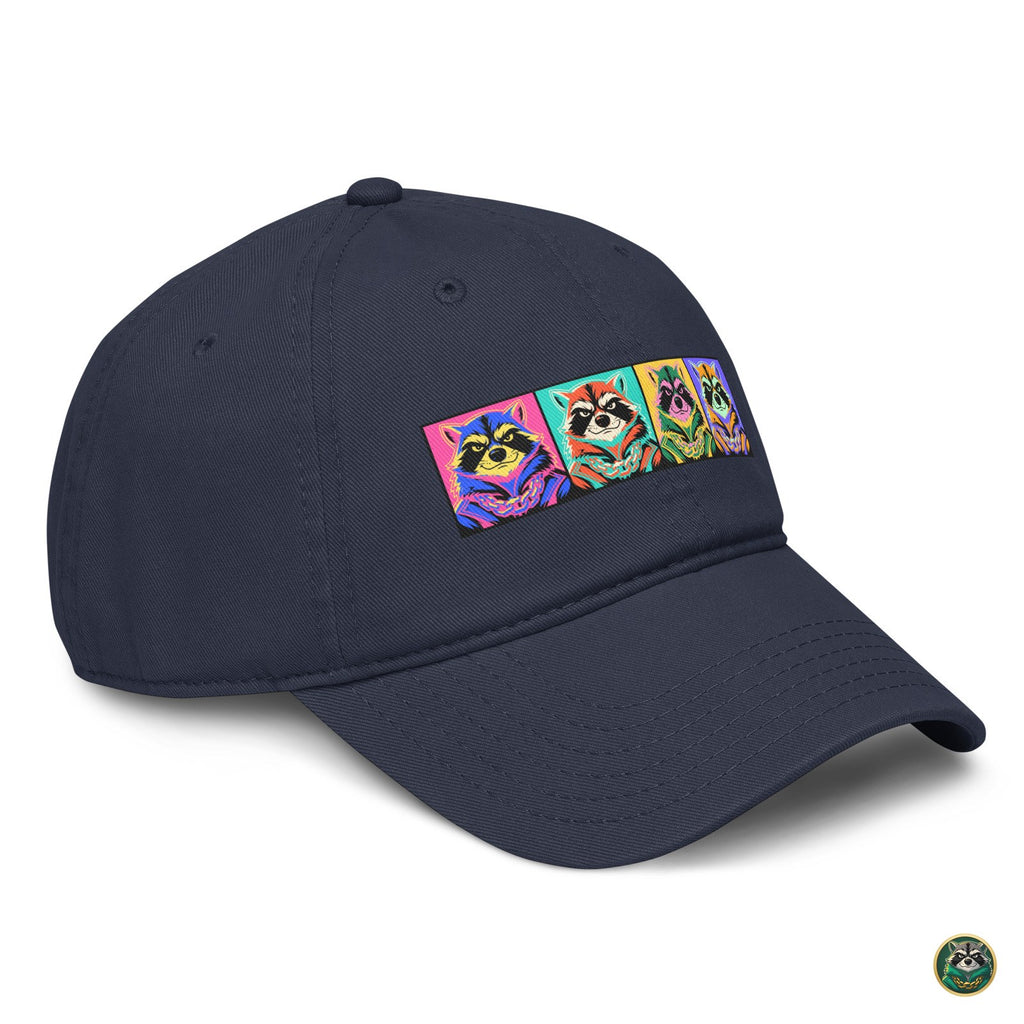 Pop Capital Cap – Navy – right angle
