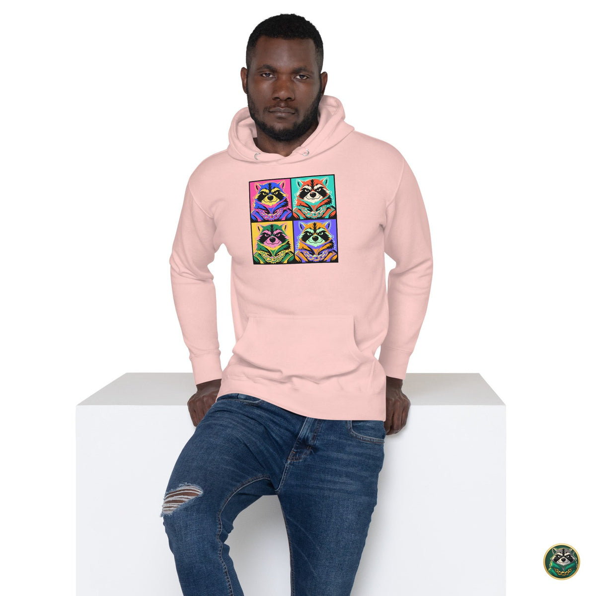 Pop Capital Hoodie – Light Pink – lifestyle