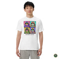 Pop Capital Tee – White – on model