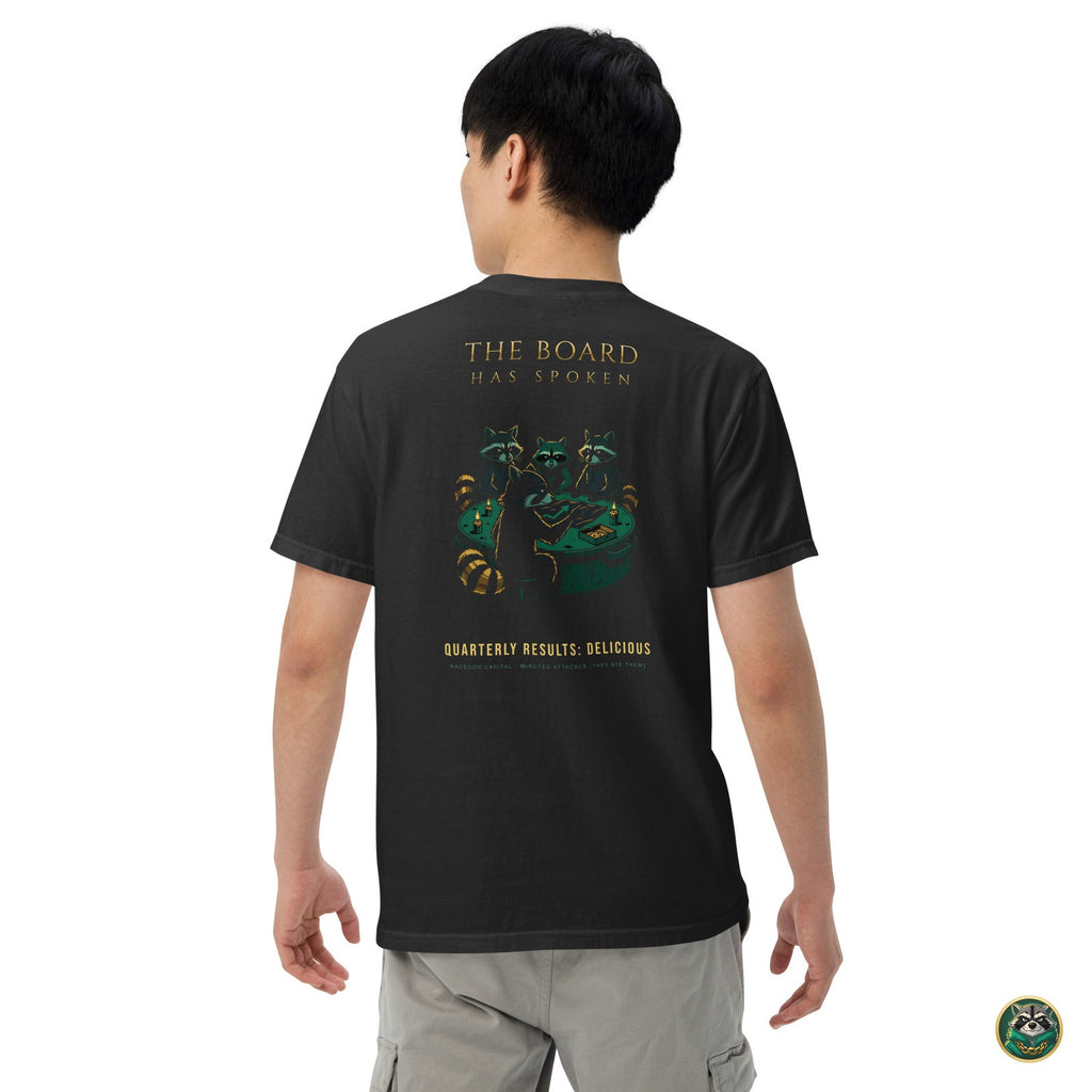 The Board Has Spoken Tee – Black – back