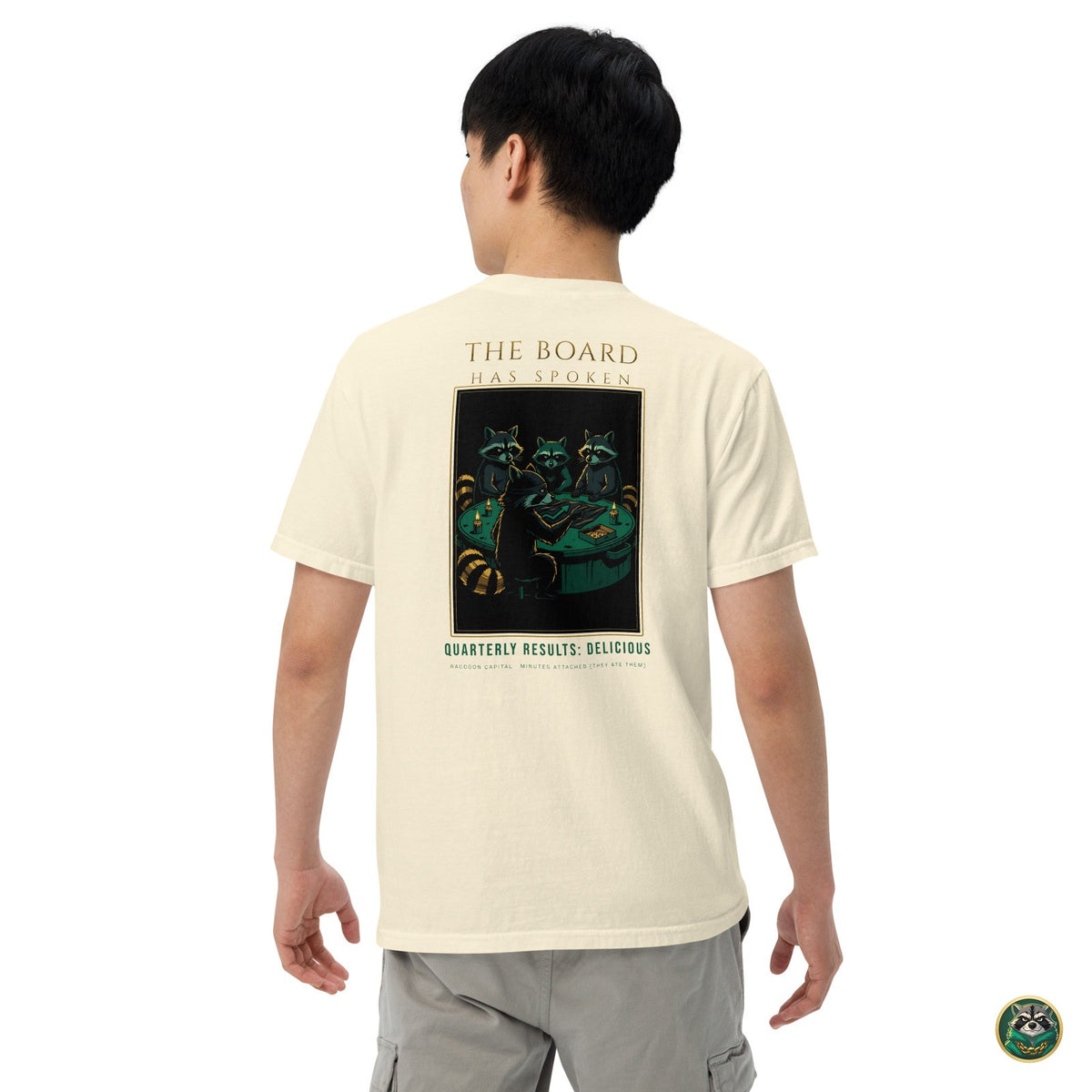 The Board Has Spoken Tee – Ivory – back