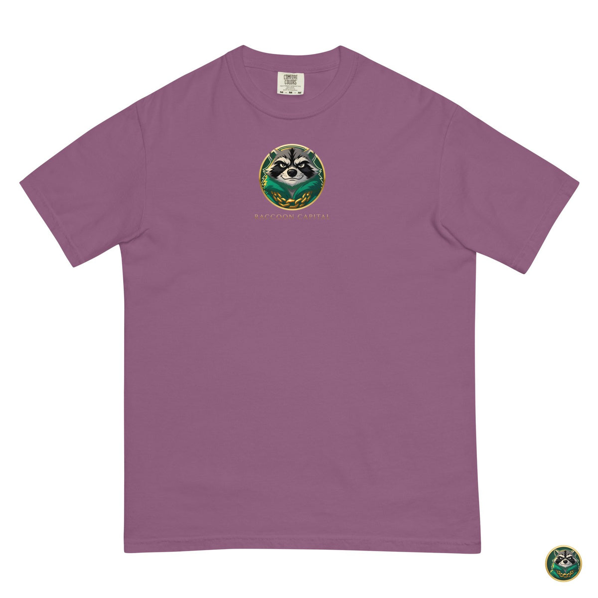 The Board Has Spoken Tee – Berry – flat lay, front