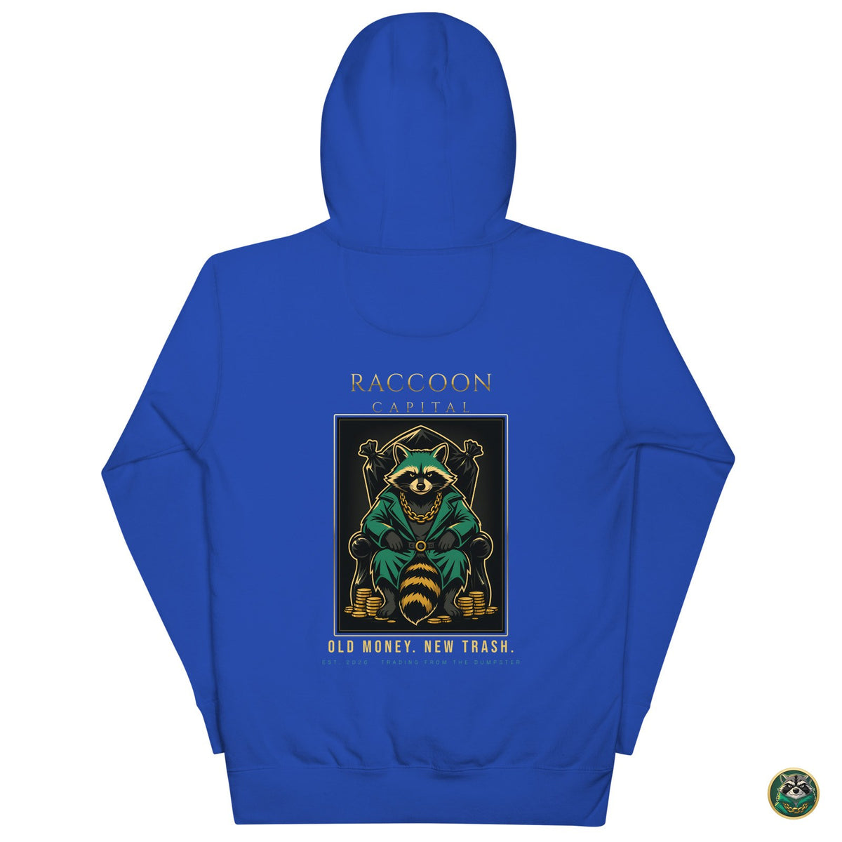 The Chairman Hoodie – Team Royal – back