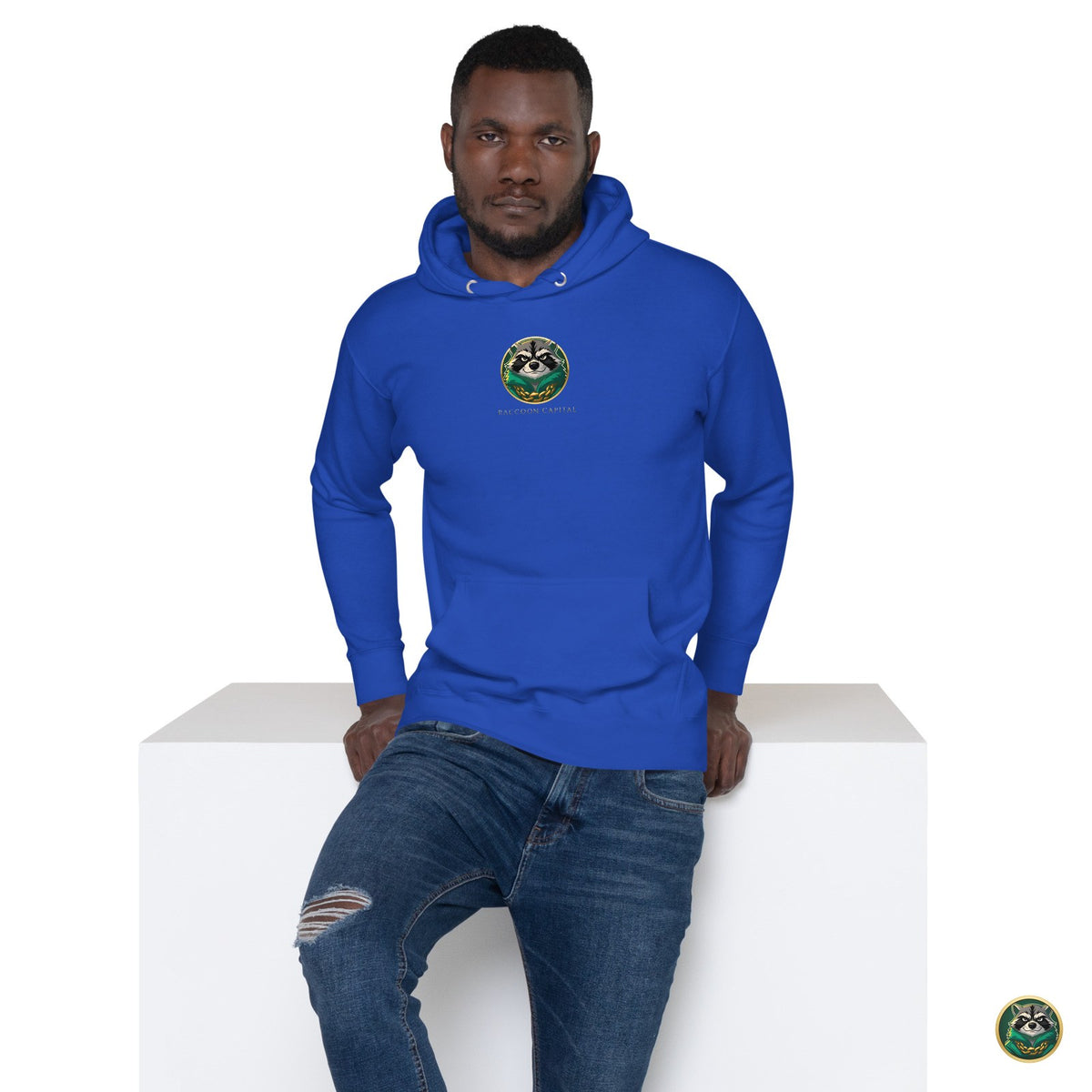 The Chairman Hoodie – Team Royal – lifestyle, front