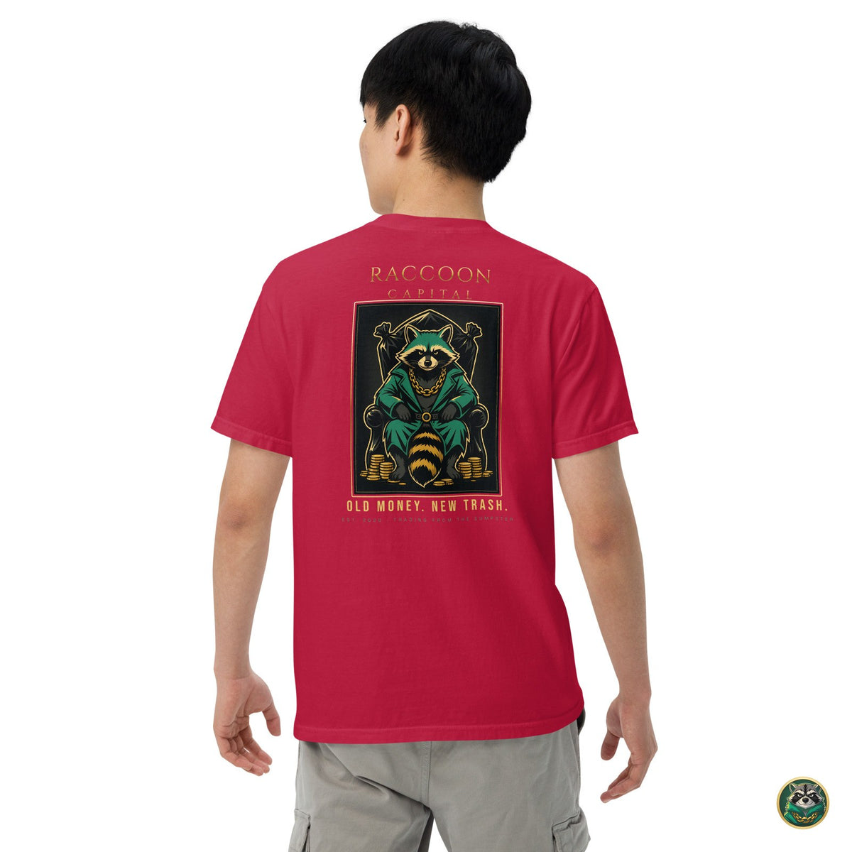 The Chairman Tee – Red – back