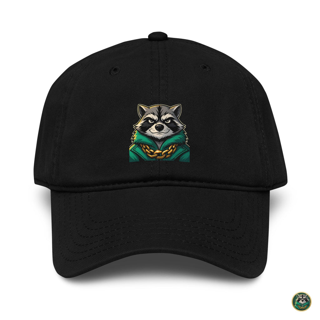 The Face Cap – Black – front