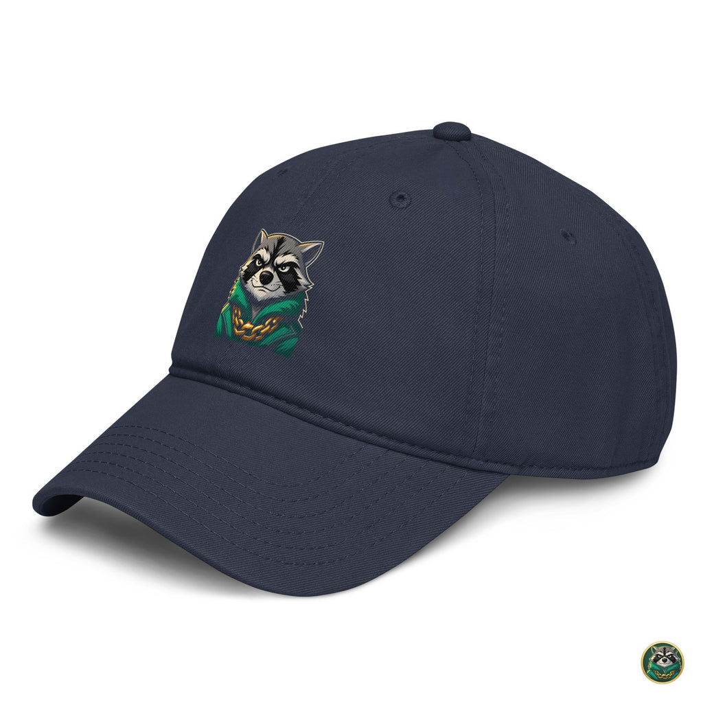 The Face Cap – Navy – left angle
