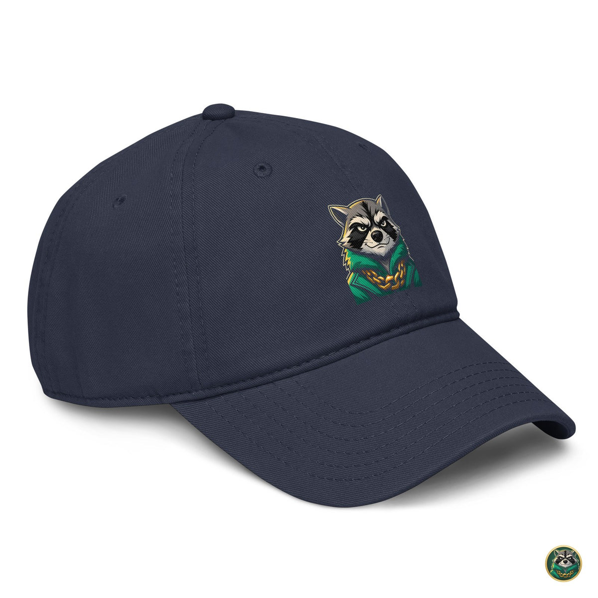 The Face Cap – Navy – right angle