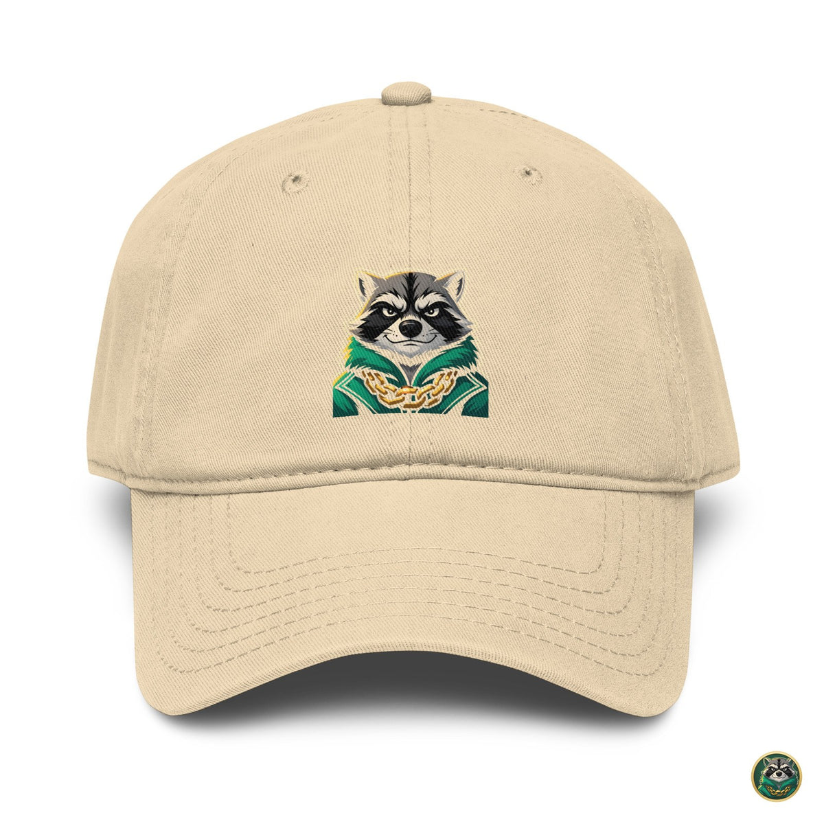 The Face Cap – Khaki – front