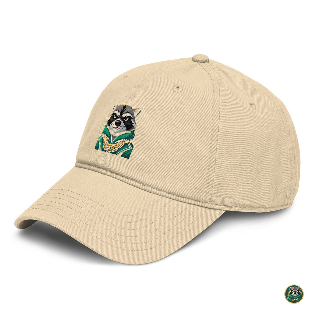 The Face Cap – Khaki – left angle