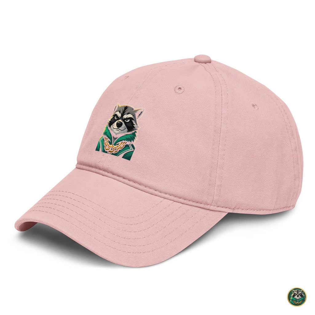The Face Cap – Dusty Rose – left angle