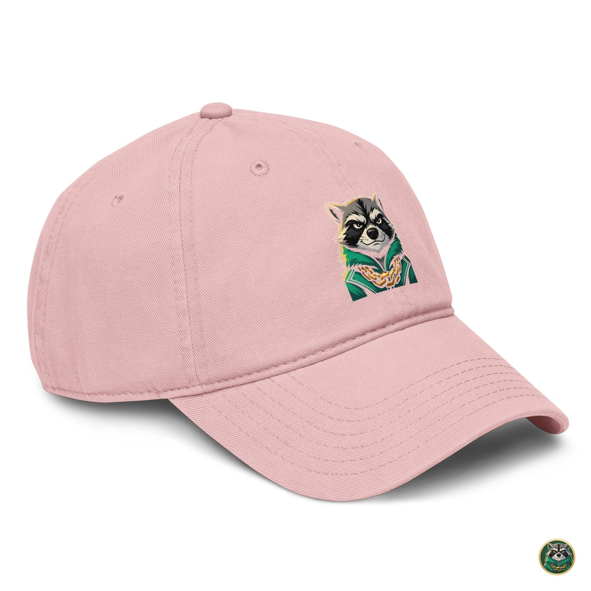 The Face Cap – Dusty Rose – right angle