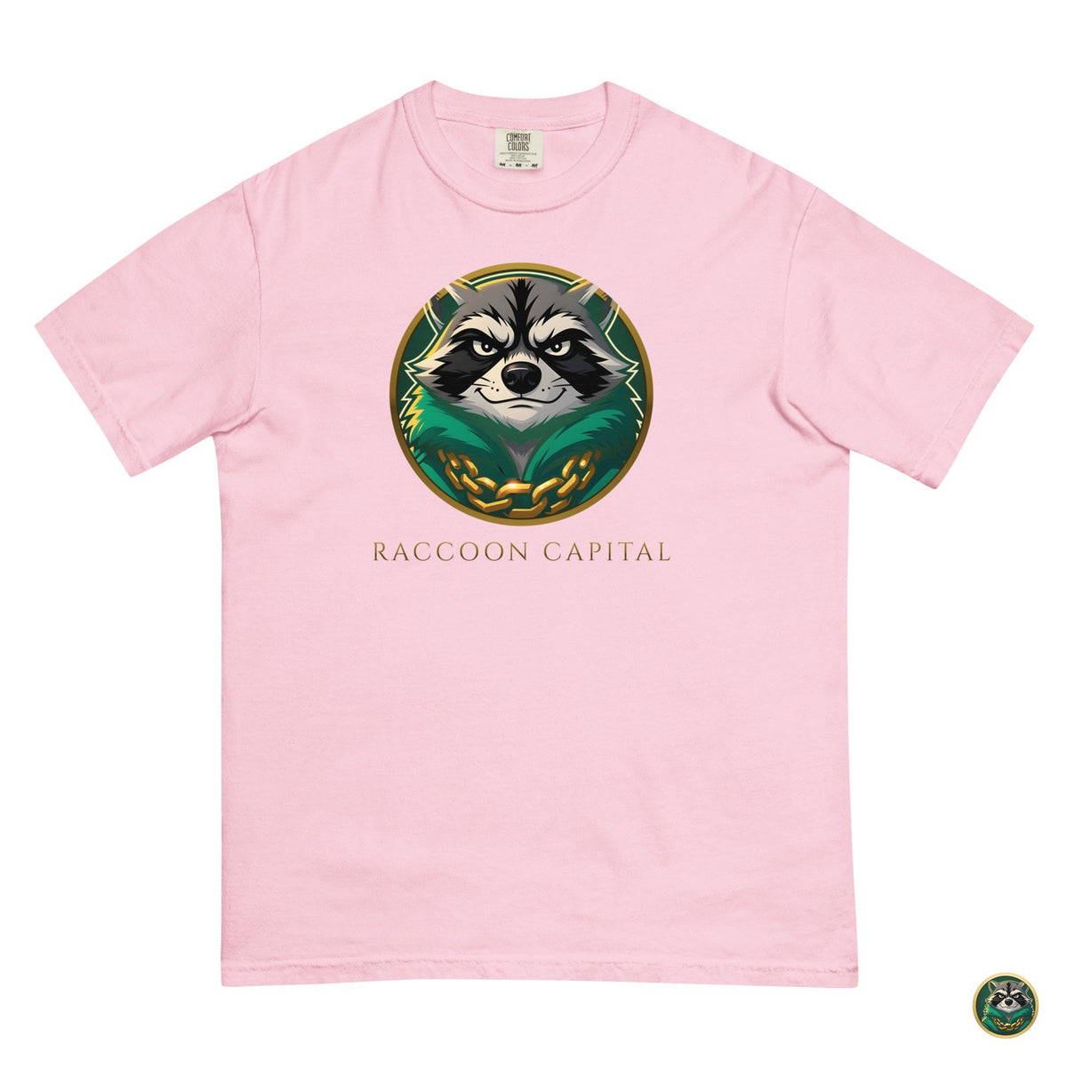 The Face Tee – Blossom – flat lay