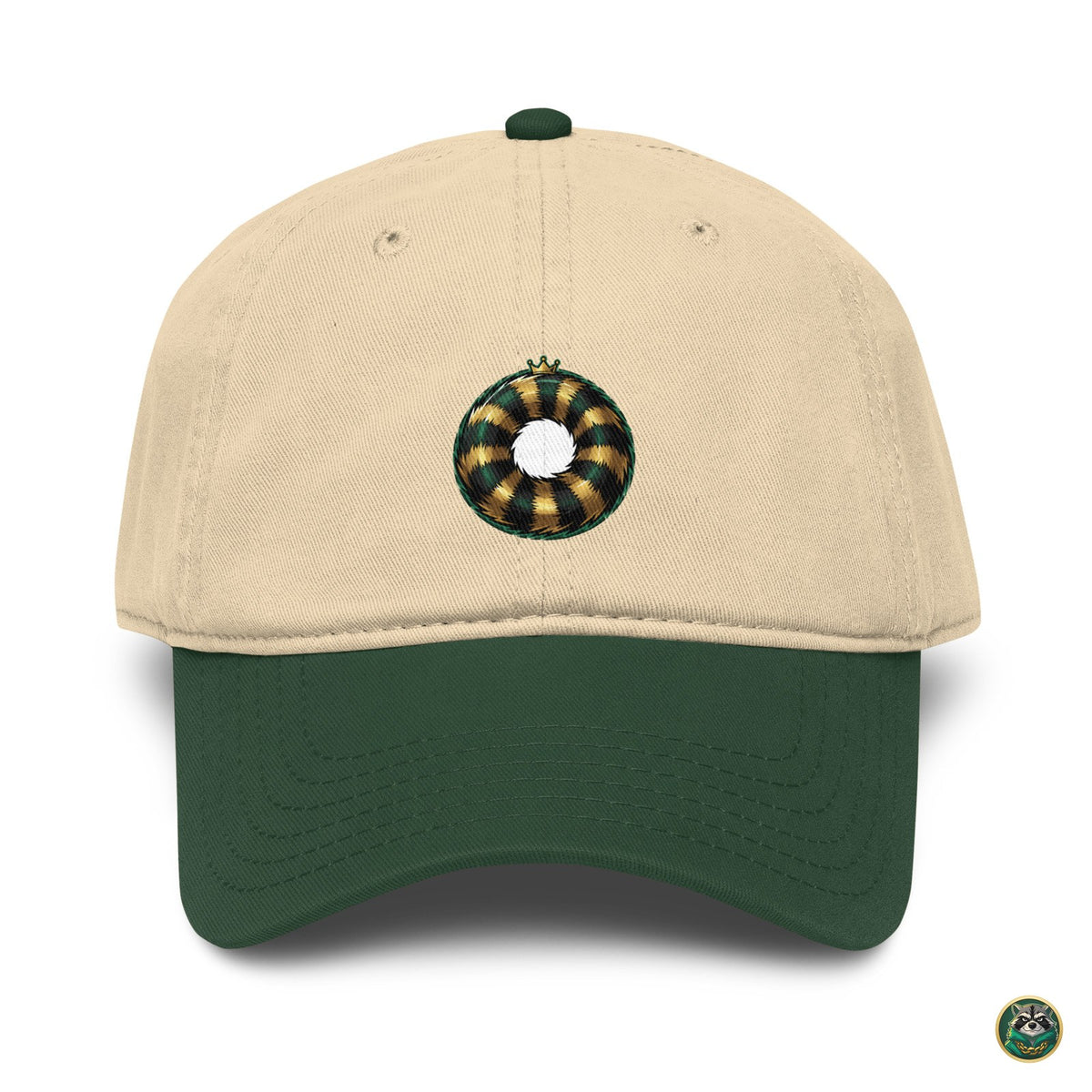 The Tail Cap – Khaki/Green – front