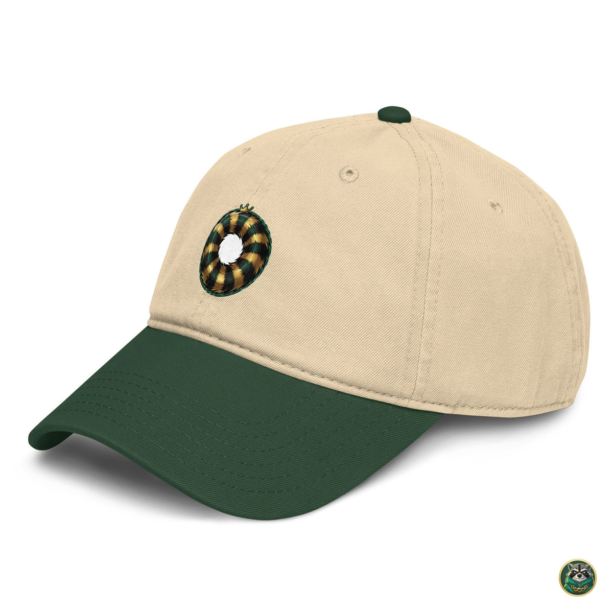 The Tail Cap – Khaki/Green – left angle