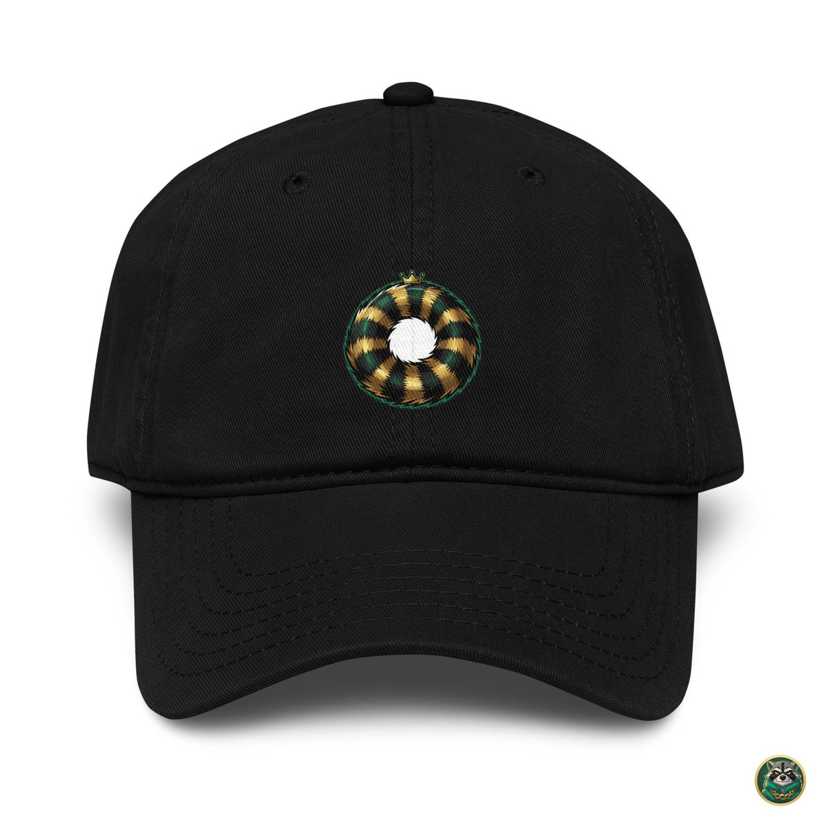 The Tail Cap – Black – front