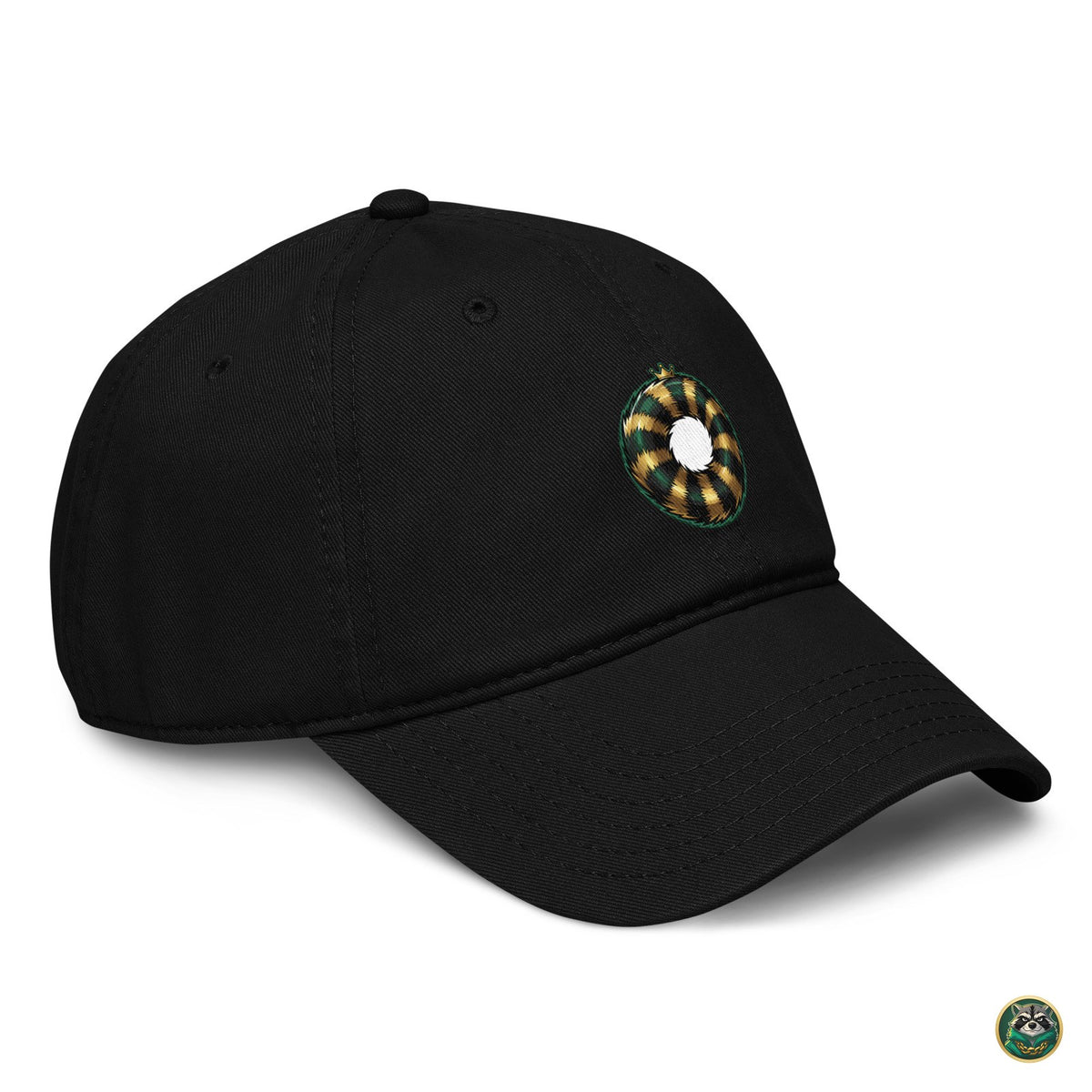 The Tail Cap – Black – right angle
