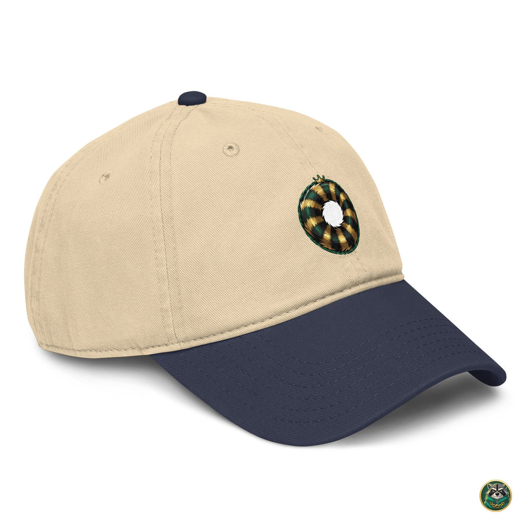 The Tail Cap – Navy/Khaki – right angle