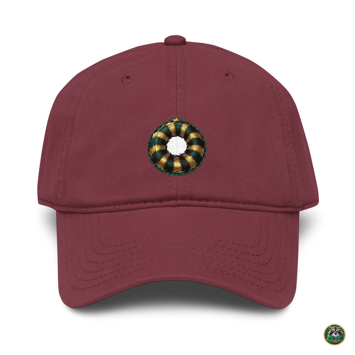 The Tail Cap – Maroon – front